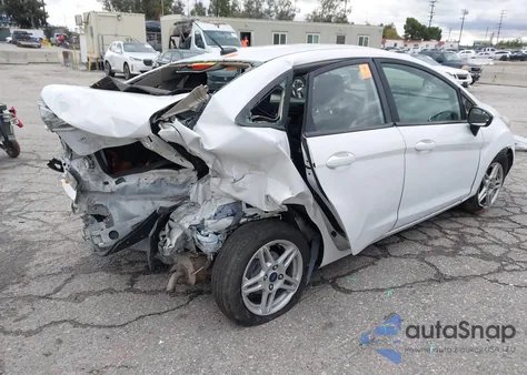 2018 Ford Fiesta Se из США, поврежденный, VIN 3FADP4BJ1JM118802